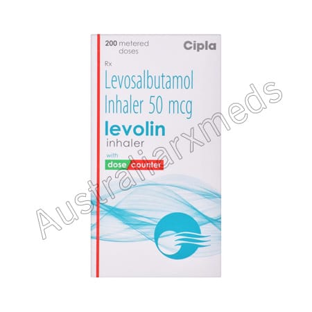 Levosalbutamol 50 mcg Inhaler (Generic) Product Imgage