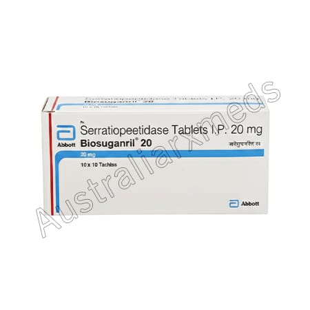 Serratiopeptidase 20 mg (Generic) Product Imgage