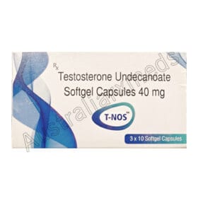 Testosterone 40 mg Softgel Capsules