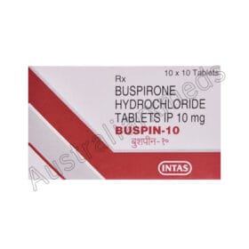 Buspin 10 Mg Tablet (Buspirone)