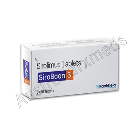 Sirolimus 3 mg Australia Product Imgage