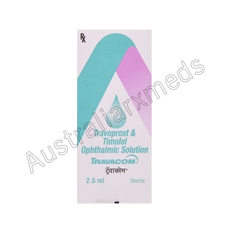Travoprost & Timolol eye drops Australia Product Imgage