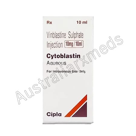 Vinblastine Sulphate 10 mg Australia Product Imgage