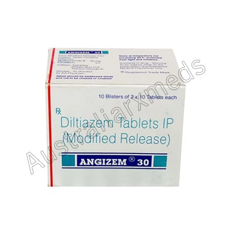 Angizem 30 mg Australia Product Imgage