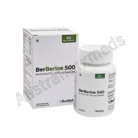 Berberine HCL 500 mg Capsules