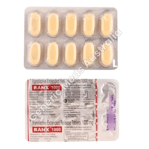 Ranolazine 1000 mg Product Imgage Ranolazine 1000 mg Product Imgage