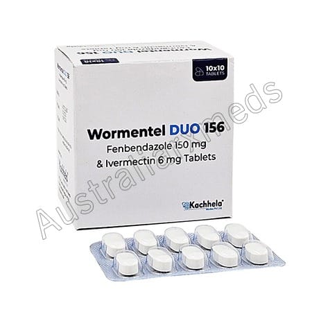 Fenbendazole Ivermectin Tablet (Wormentel Duo 156) Product Imgage Fenbendazole Ivermectin Tablet (Wormentel Duo 156) Product Imgage