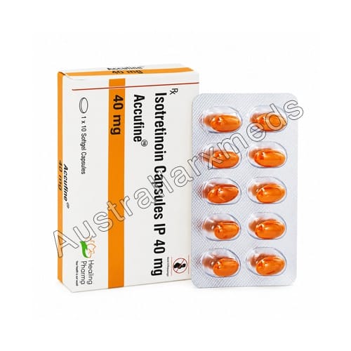 Accufine 40 mg Australia (Isotretinoin) Product Imgage Accufine 40 mg Australia (Isotretinoin) Product Imgage