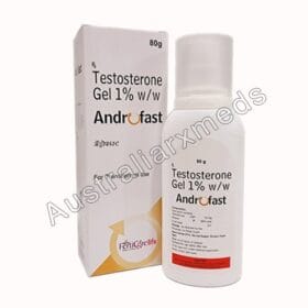 Androfast Gel 80g (Testosterone)