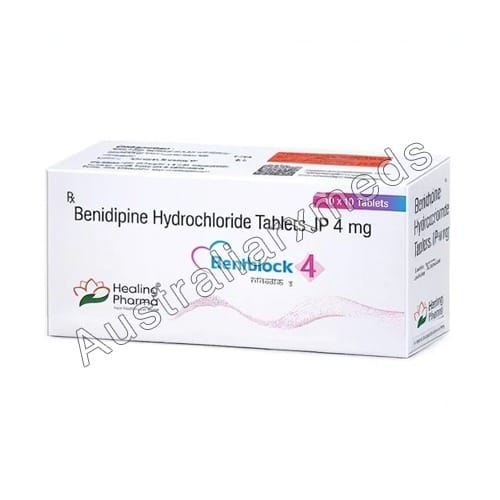 Beniblock 4 Mg Tablet (Benidipine) Product Imgage