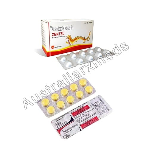 Buy Albendazole and Tinidazole Combination Online in Australia Product Imgage