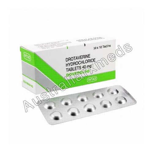 Drotaverine 40 mg Australia Product Imgage