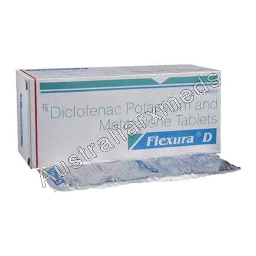 Flexura D Tablet (Diclofenac / Metaxalone) Product Imgage
