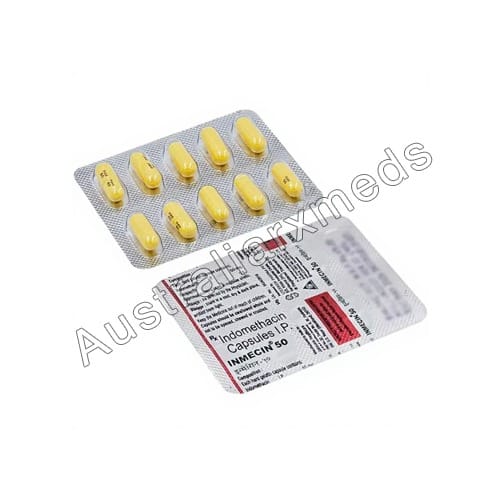 Indomethacin 50 mg Australia Product Imgage