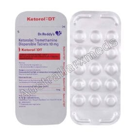 Ketorol-DT 10 Mg Tablet (Ketorolac)