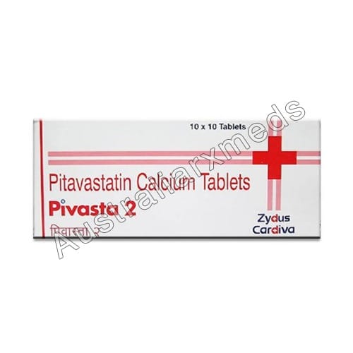 Pitavastatin 2 mg Australia Product Imgage