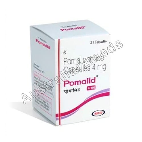 Pomalidomide 4 mg Australia Product Imgage