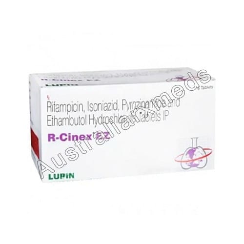 R-Cinex EZ (Isoniazid/Rifampicin/Ethambutol/Pyrazinamide) Product Imgage