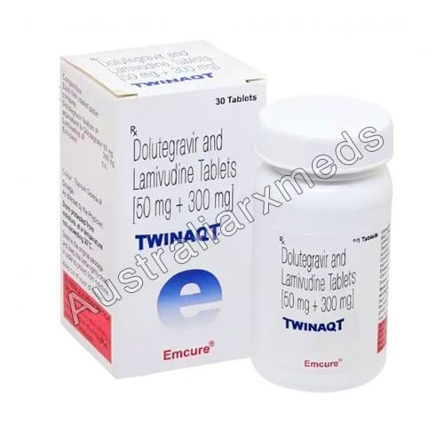 Twinaqt 350 Mg Tablet (Dolutegravir/Lamivudine) Product Imgage