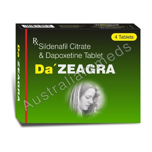 DA Zeagra Tablet (Sildenafil/Dapoxetine) Product Imgage