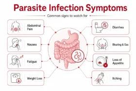 parasite infection symptoms